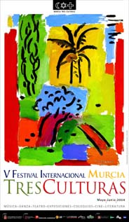 Cartel del V Festival Internacional Murcia Tres Culturas