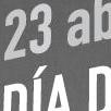 Anuncio en prensa con la programacin de actividades para celebrar el Da Mundial del Libro y del Derecho de Autor